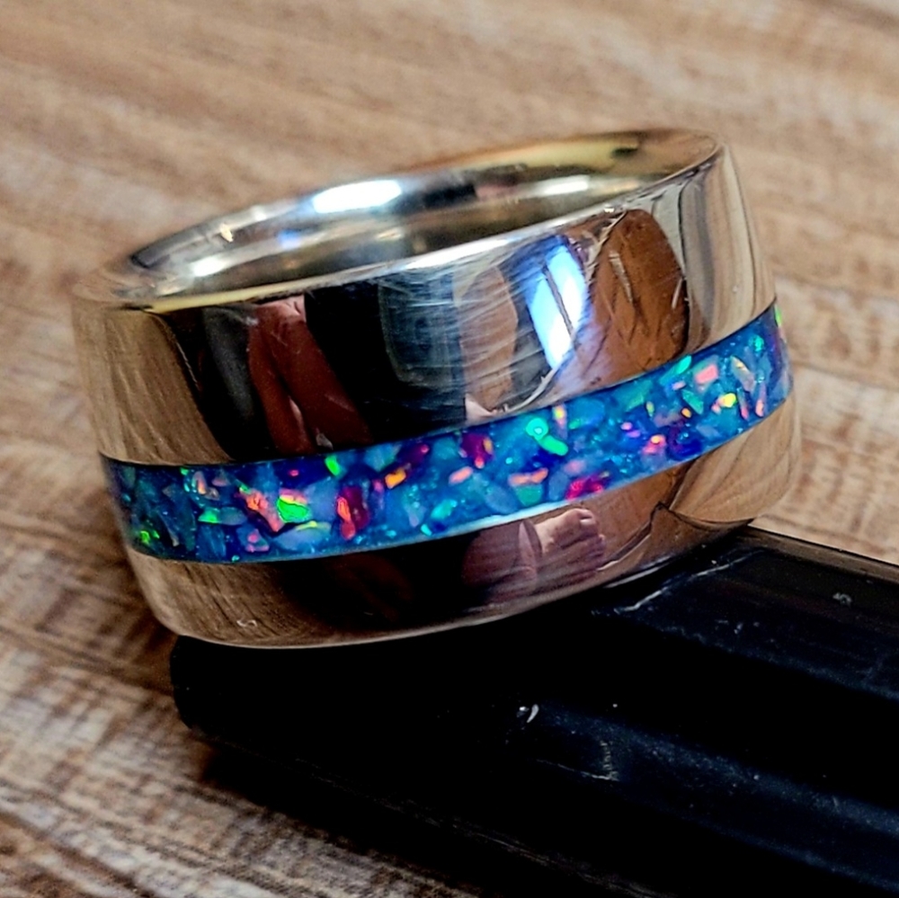 Custom handmade silver ring - Picture 2 of 5